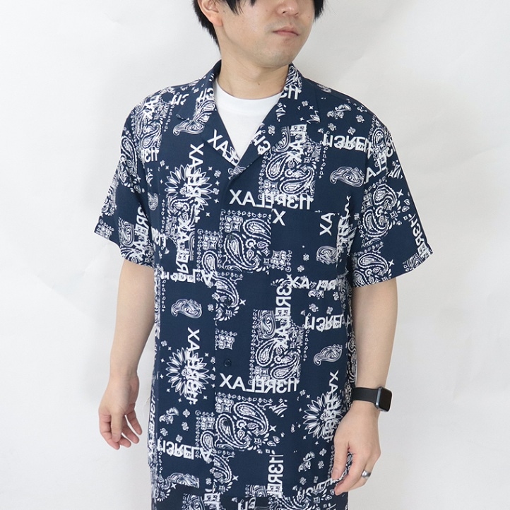 【1PIU】ALOHA PAISLEY SHIRT
