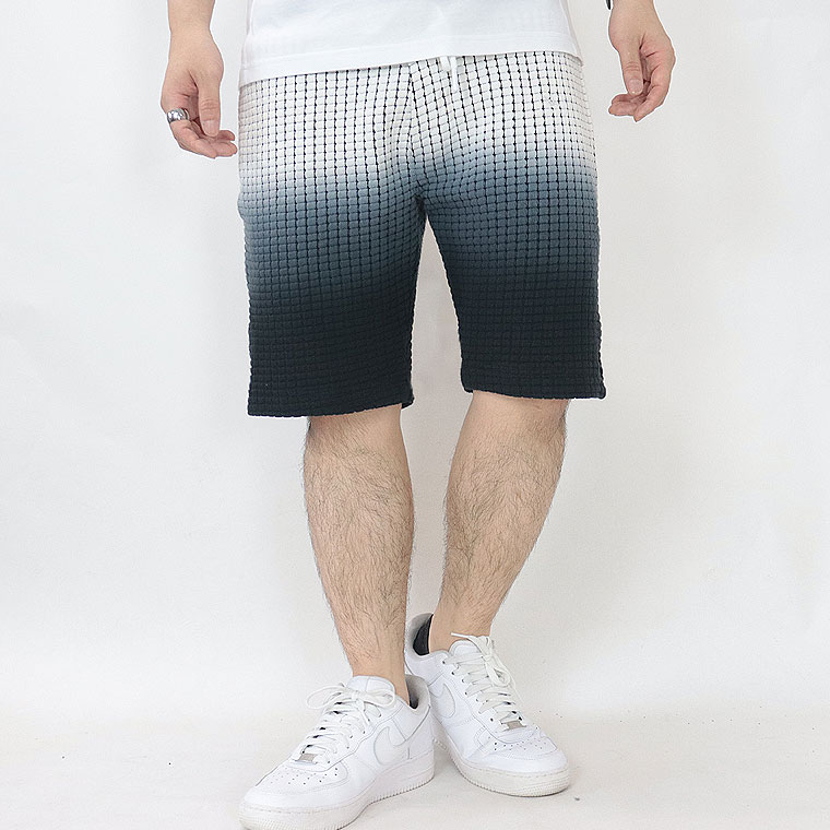 【1PIU】TIE DYE WAFFLE SHORT PANTS