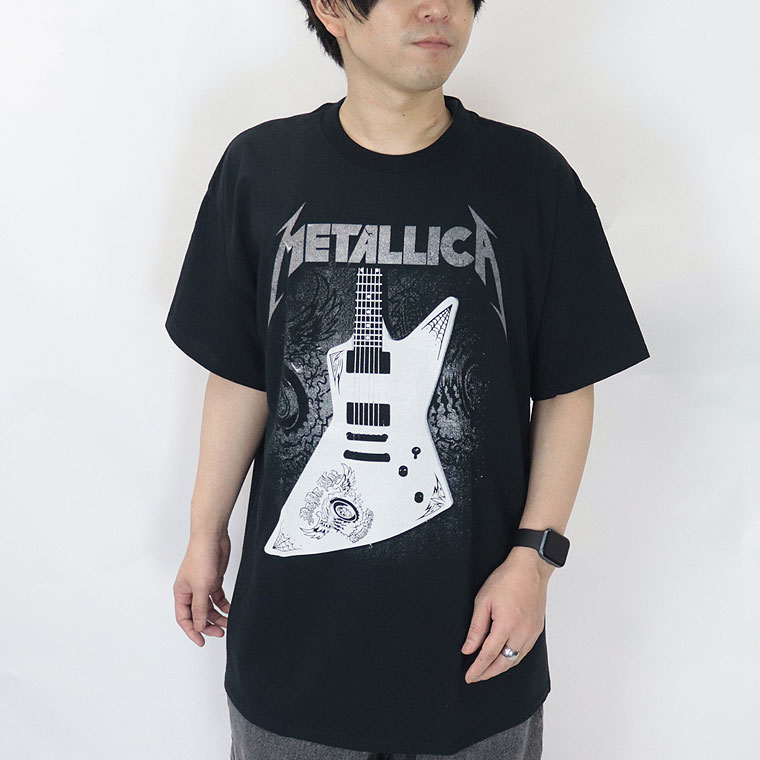 【ROCK TEE】METALLICA PAPA HETプリント半袖Tシャツ