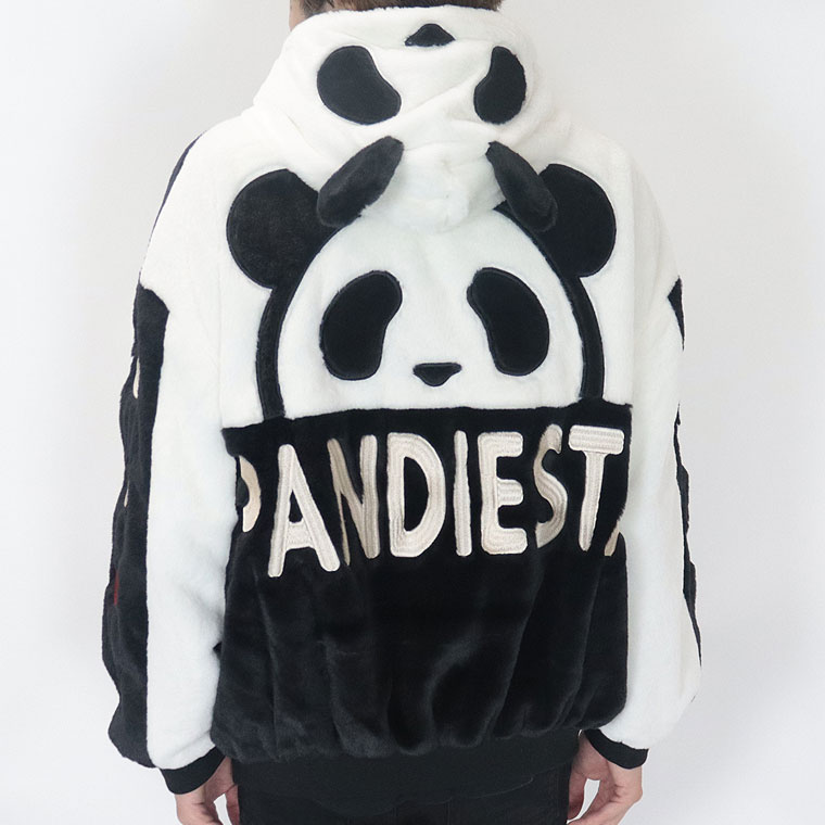 PANDIESTA】シンメトリー切替フェイクファーZIPブルゾン | 店舗から