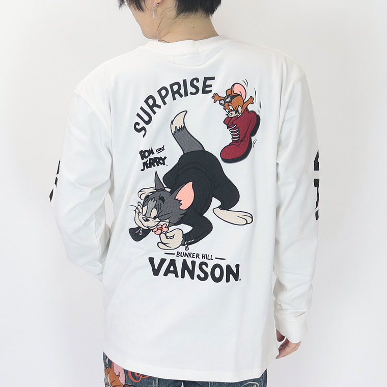 【TOM&JERRYコラボ】天竺ロンTEE 靴