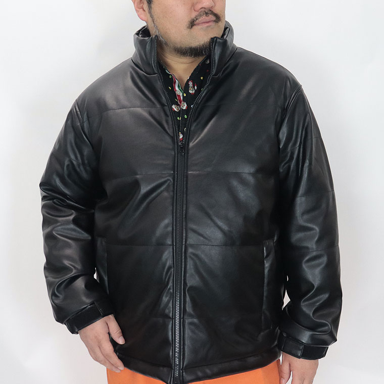 【大きいサイズ】LOUIS CHAVLON PUスタンドブルゾン 3L 4L 5L