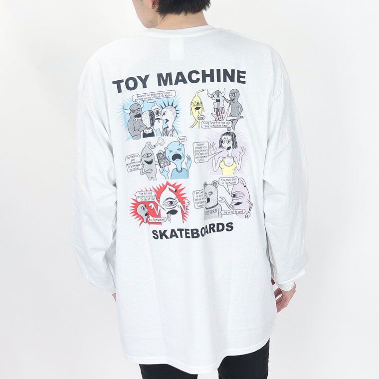 【TOY MACHINE】TRACT L/S TEE