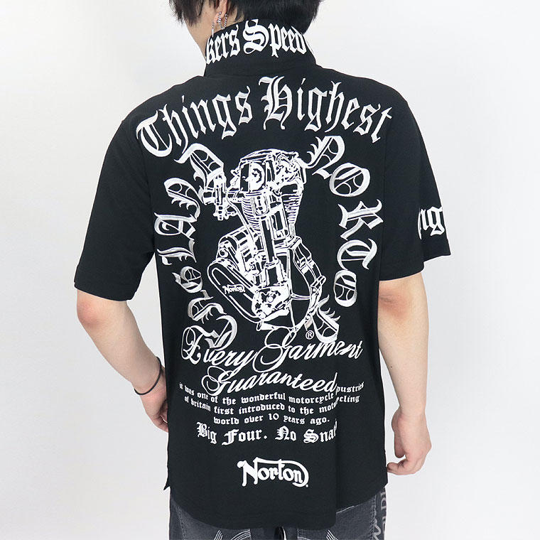 【NORTON】ドライmanx engineポロシャツ
