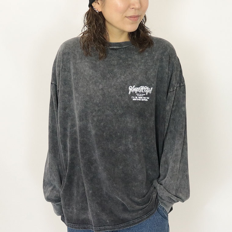 ビリヤードバックプリント製品加工長袖Tシャツ