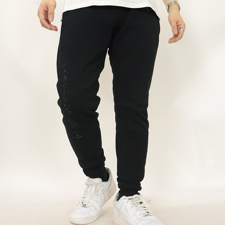 【1PIU】SLEEVE RHINESTONE PANTS