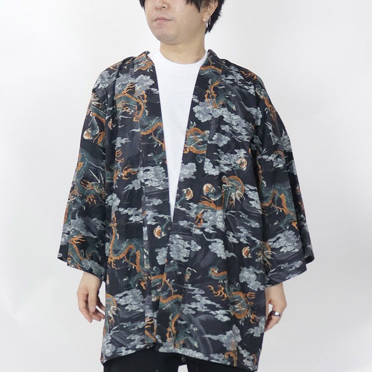 【日本製】和心デザイン法被 龍