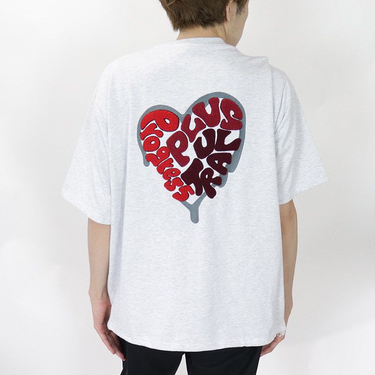 【RE730】ハートサガラ刺繍 S/S Tee