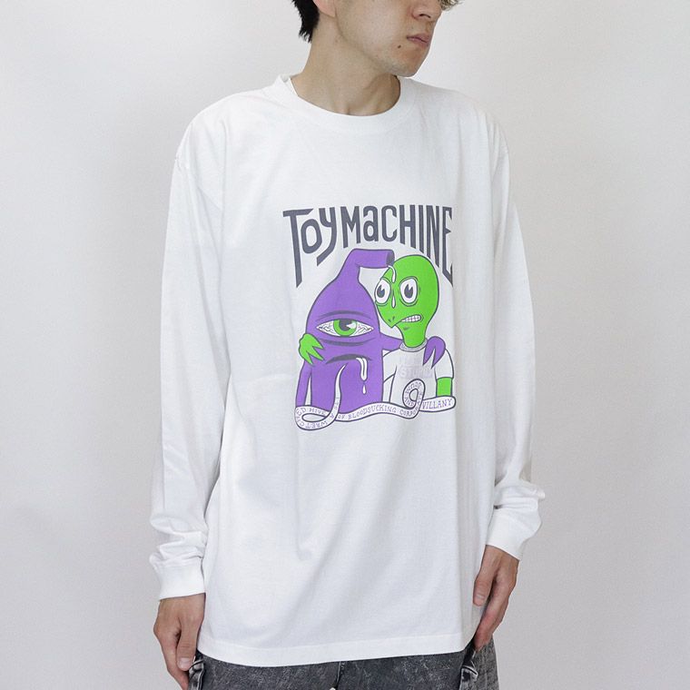 【TOY MACHINE】I'M WITH STUPID LONG TEE