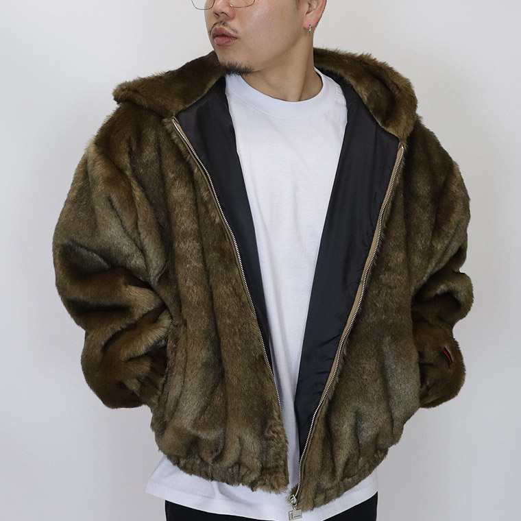 FUBU】FAUX FAR HOODED JACKET | アイテムから探す,ジャケット