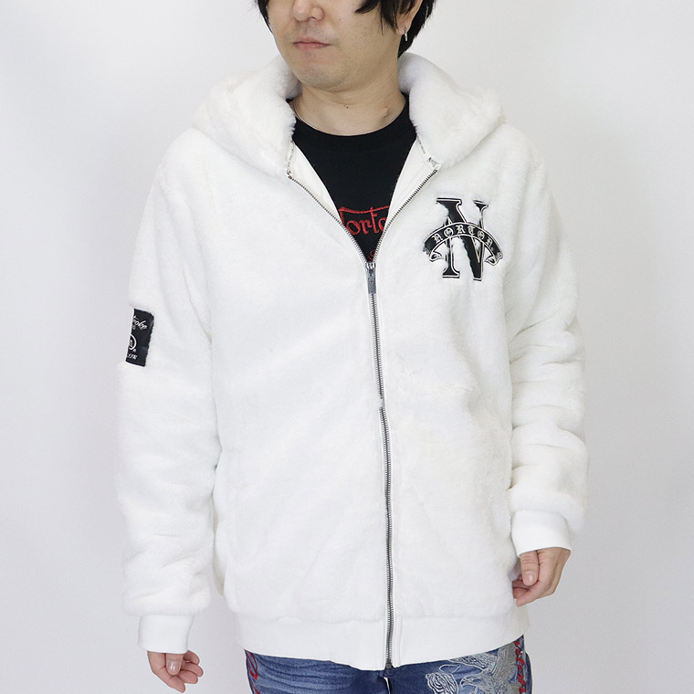 【NORTON】ストレートボアZIPパーカー