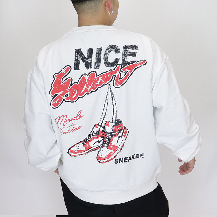 【Y.e (J)ow】バスケボーイスウェット