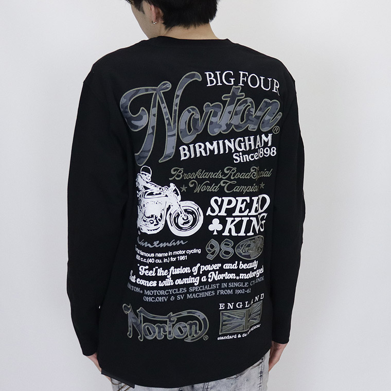 【NORTON】マンクスマン カモフラ長袖Tシャツ