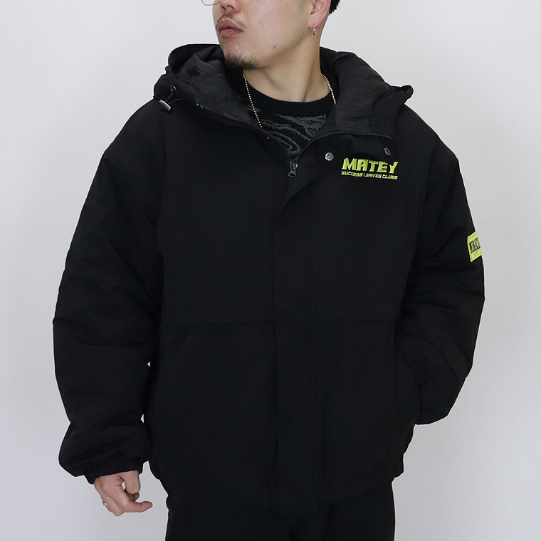 SALE フード刺繍ブルゾン