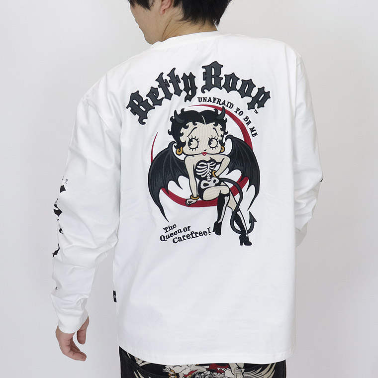 【BETTYコラボ】天竺長袖Tシャツ デビル