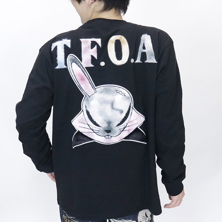 【武装戦線コラボ】天竺長袖Tシャツ デスラビファー