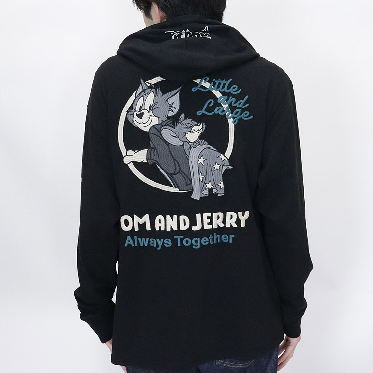 【TOM&JERRYコラボ】天竺ZIPパーカー