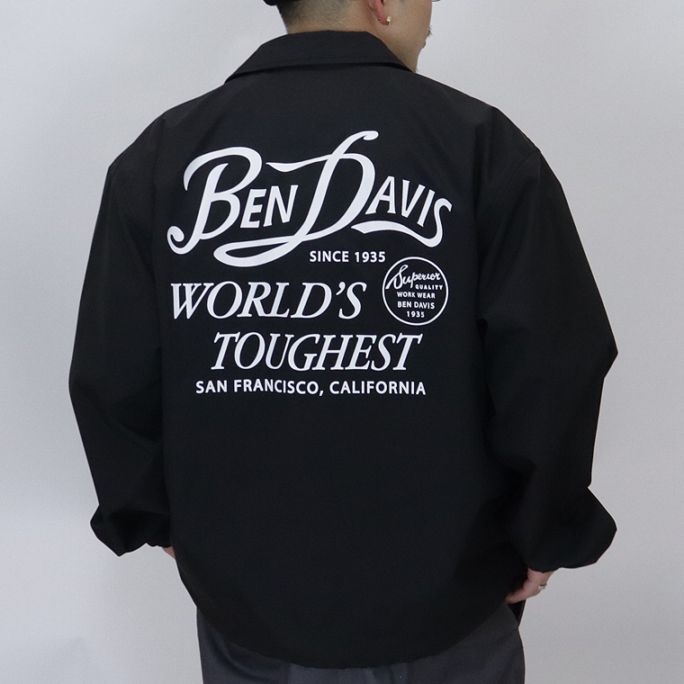 【BEN DAVIS】SCRIPT COACHES JACKET