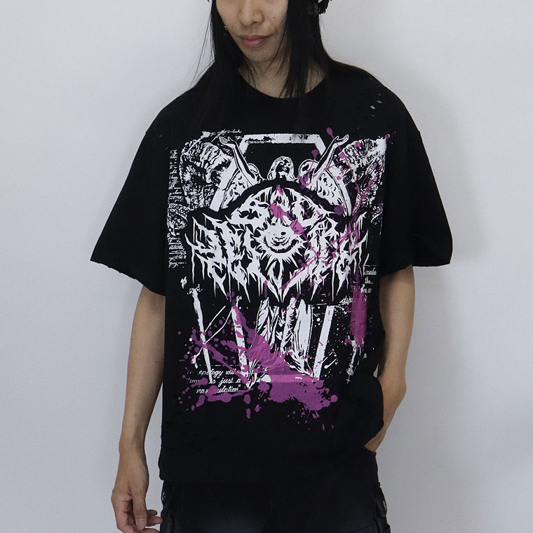 【Y.e(J)ow】ショットガンバイパーアートBIGシルエットTシャツ