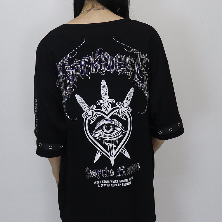 【PSYCHONATION】アイコンストーンBIGシルエットTシャツ