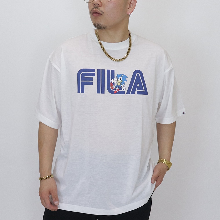 SALE【FILA】×SEGAロゴプリントS/S TEE