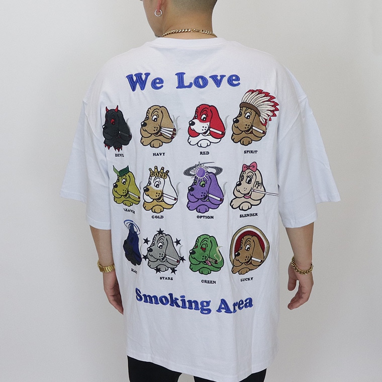SALE【GALFY】復刻喫煙所Tee
