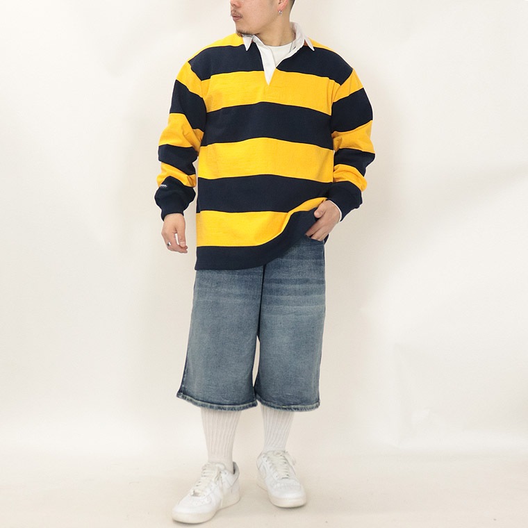 【BARBARIAN】Classic 12oz Rugby Shirt
