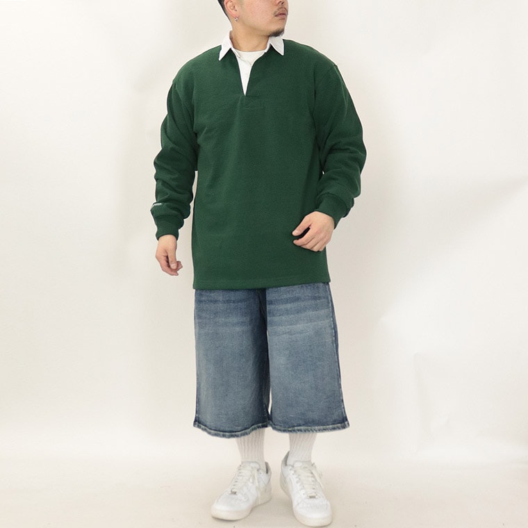 【BARBARIAN】Classic 12oz Rugby Shirt