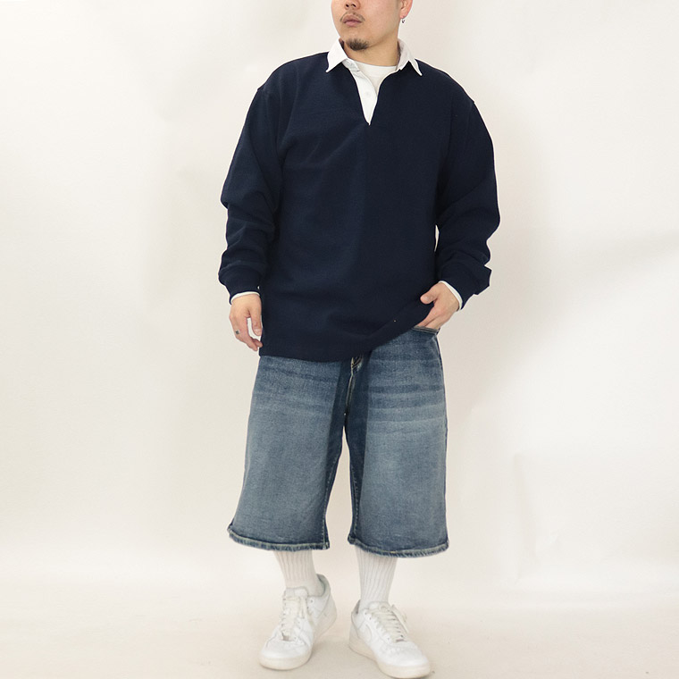 【BARBARIAN】Classic 12oz Rugby Shirt