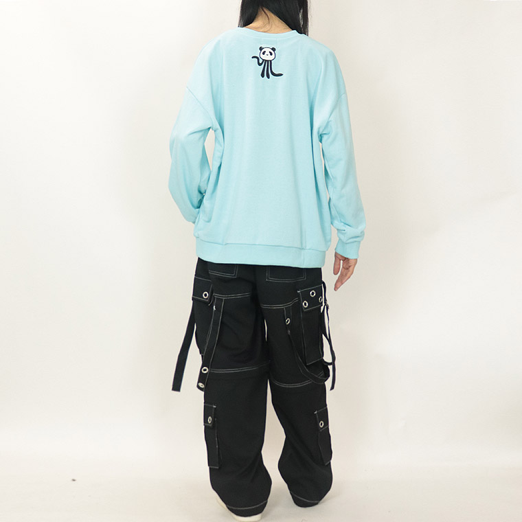 \数量限定20%OFF/【PANDIESTA JAPAN】パンダ星人現る!? BIGシルエットトレーナー