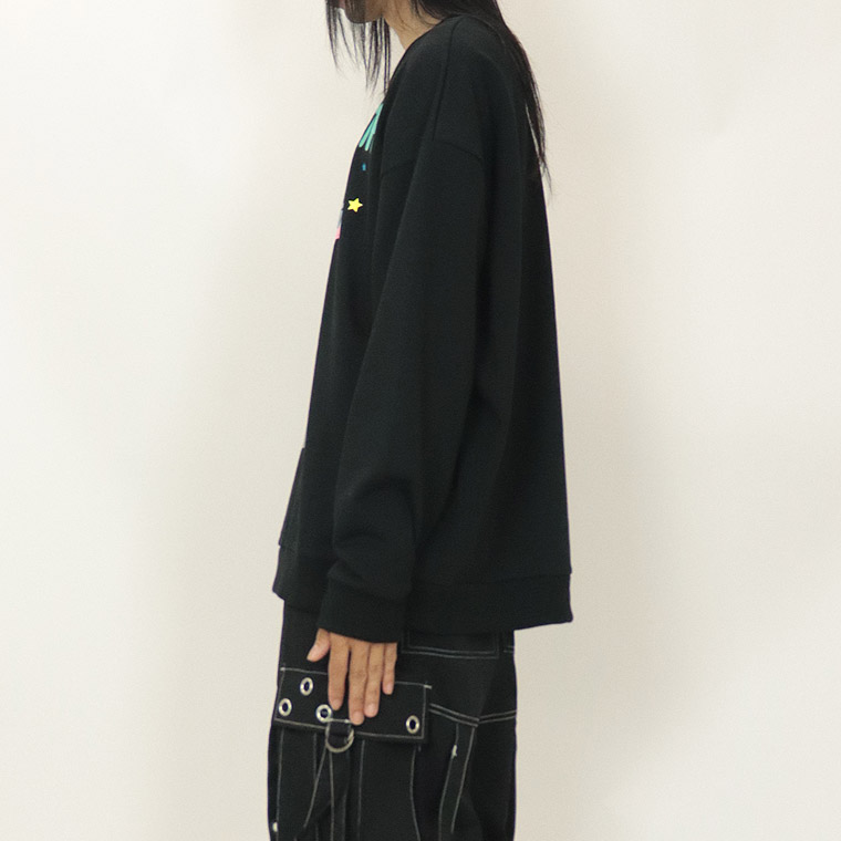 \数量限定20%OFF/【PANDIESTA JAPAN】パンダ星人現る!? BIGシルエットトレーナー