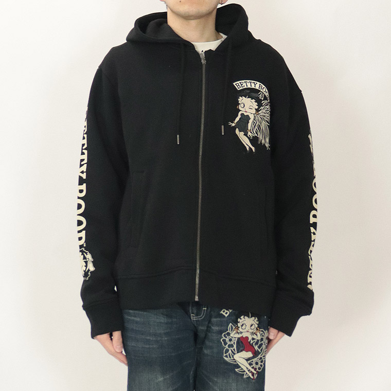 【BETTYコラボ】裏毛ZIPパーカー