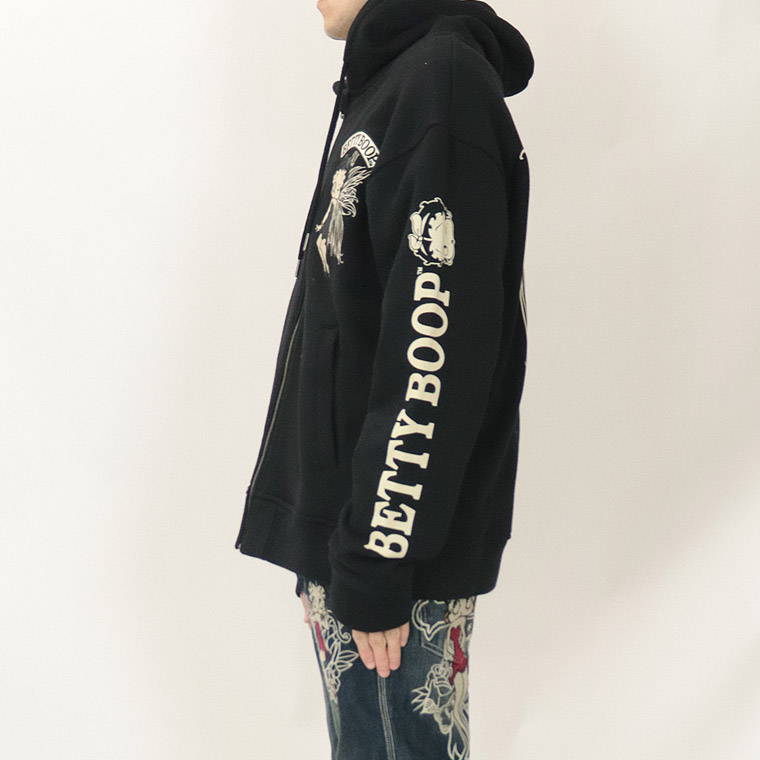 【BETTYコラボ】裏毛ZIPパーカー