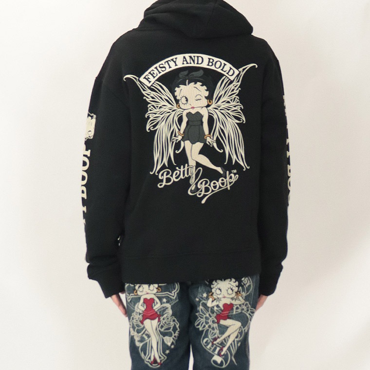 【BETTYコラボ】裏毛ZIPパーカー