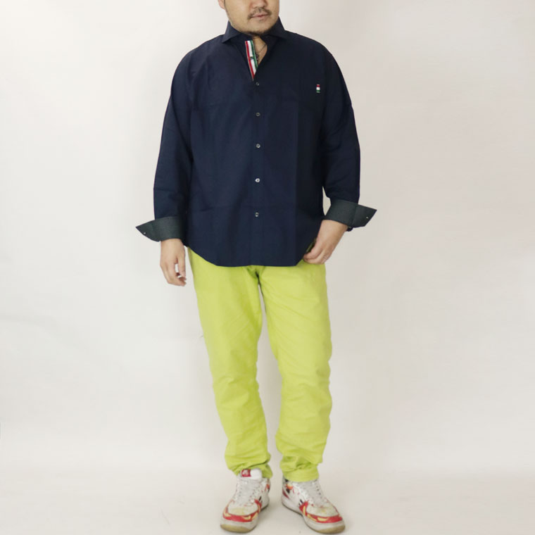 国産前立てテープ使いシャツ【キングサイズ】