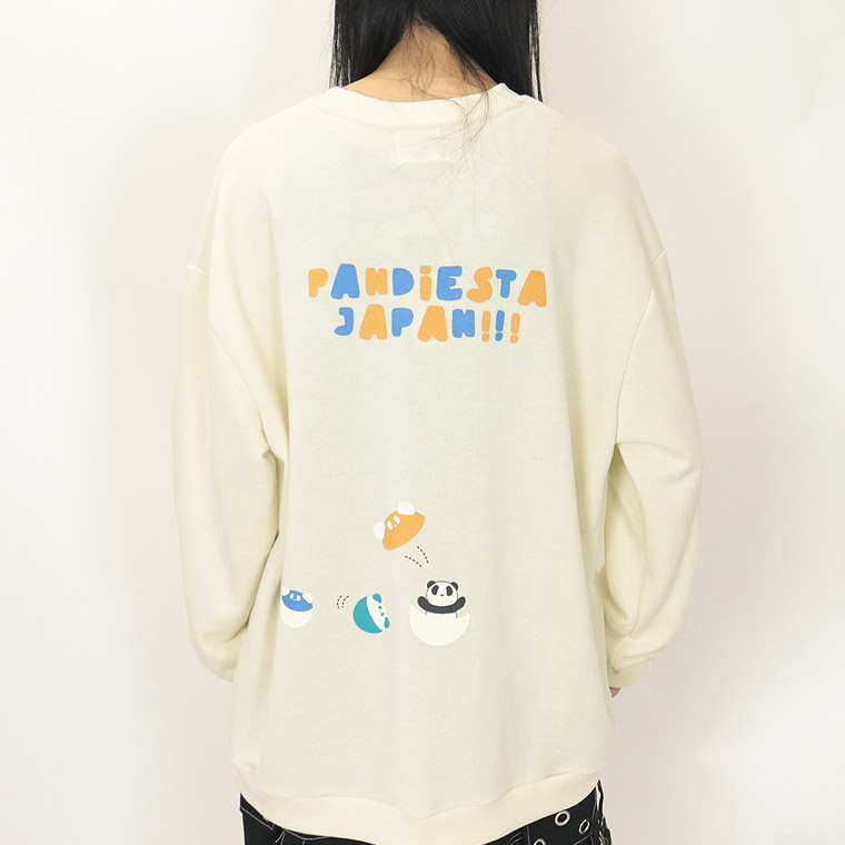 ＼数量限定４５％ＯＦＦ／【PANDIESTA JAPAN】ぬいぐるみ付きカプセルトイBIGシルエットトレーナー