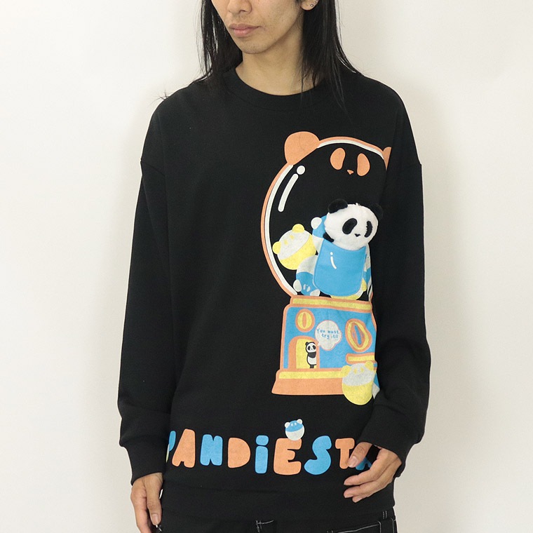 ＼数量限定４５％ＯＦＦ／【PANDIESTA JAPAN】ぬいぐるみ付きカプセルトイBIGシルエットトレーナー