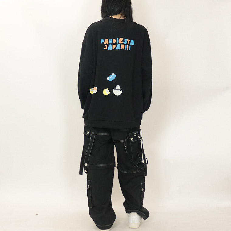 ＼数量限定４５％ＯＦＦ／【PANDIESTA JAPAN】ぬいぐるみ付きカプセルトイBIGシルエットトレーナー