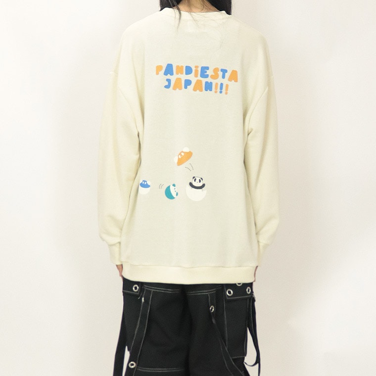 ＼数量限定４５％ＯＦＦ／【PANDIESTA JAPAN】ぬいぐるみ付きカプセルトイBIGシルエットトレーナー