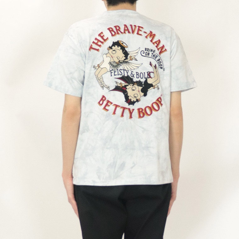 【BETTYコラボ】天竺半袖Tシャツ 天使と悪魔