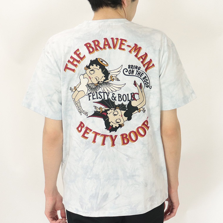【BETTYコラボ】天竺半袖Tシャツ 天使と悪魔