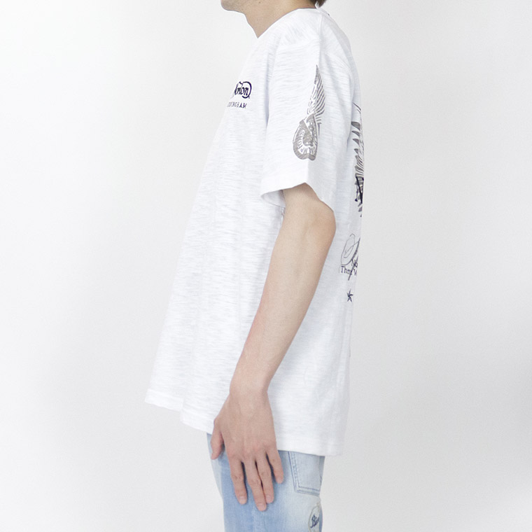 【NORTON】スラブフェザーヘンリーネック半袖Tシャツ