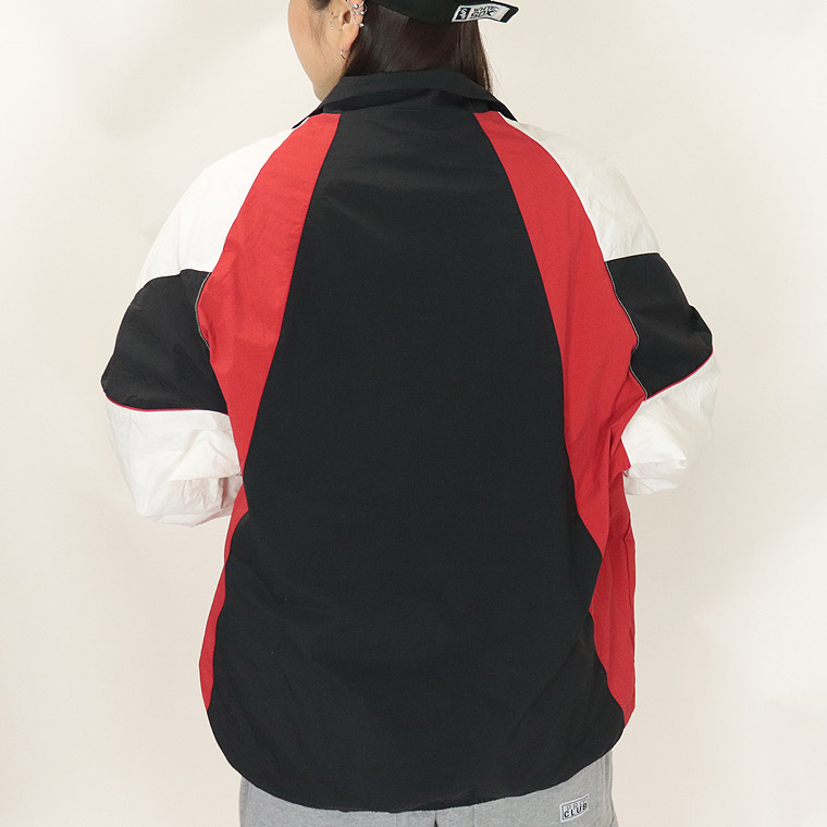 【FILA】配色切替ナイロンジャケット