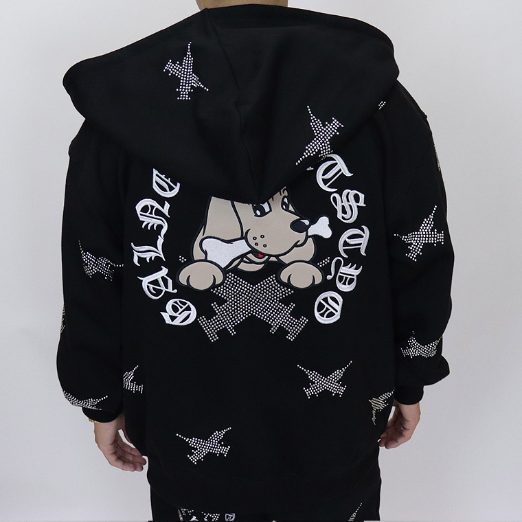 【GALFY】ピカピカ注射器犬パーカー