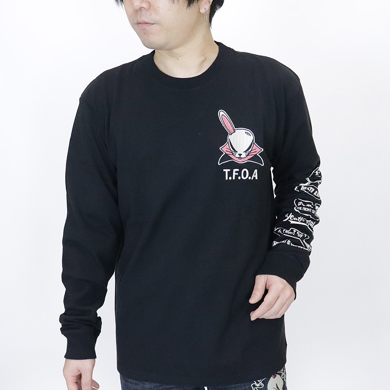 【武装戦線コラボ】天竺長袖Tシャツ デスラビファー
