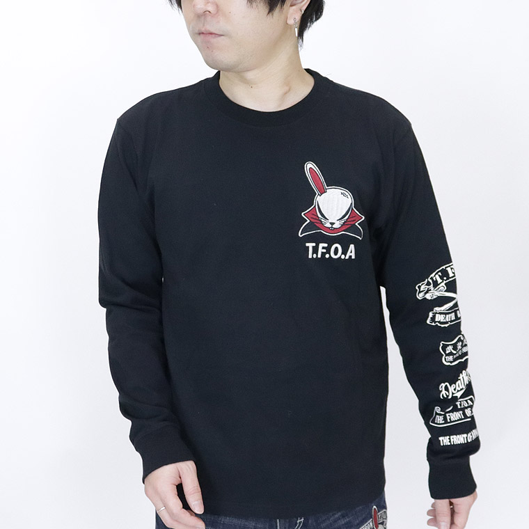 【武装戦線コラボ】天竺長袖Tシャツ デスラビファー