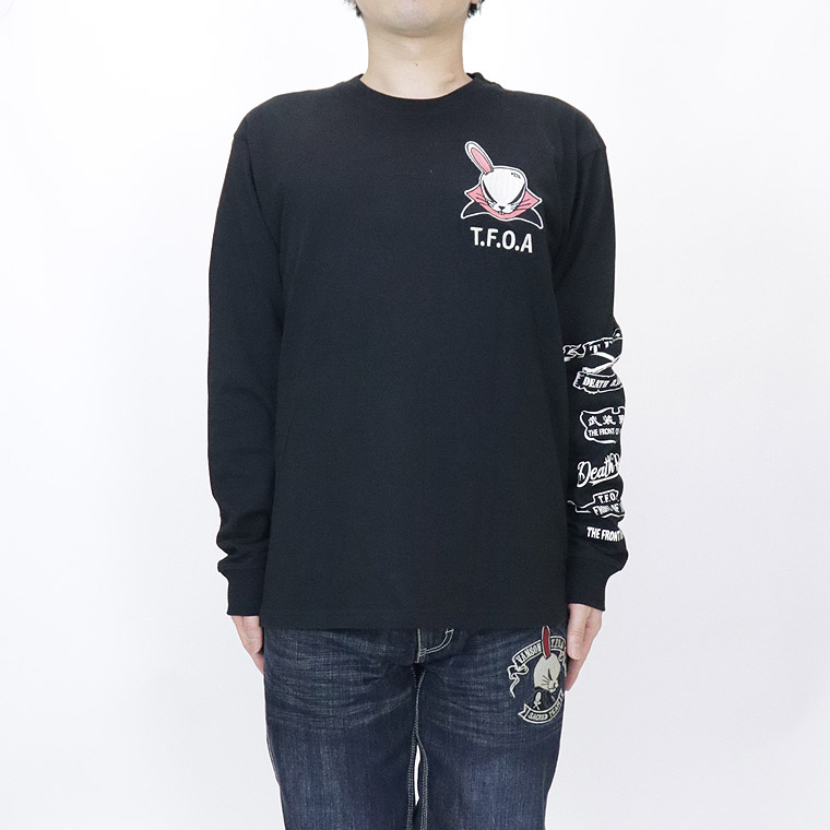 【武装戦線コラボ】天竺長袖Tシャツ デスラビファー