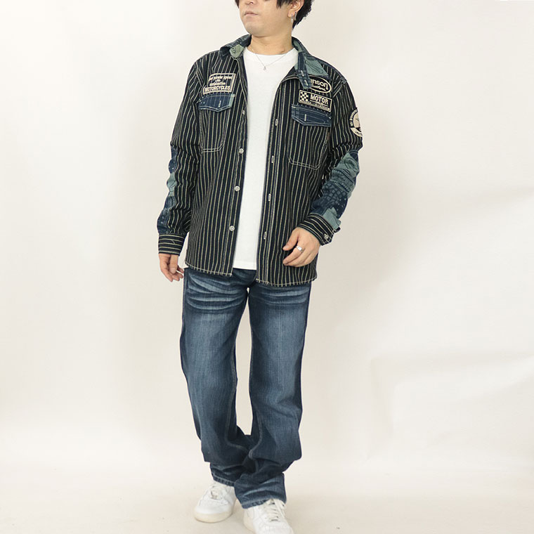 VANSON】刺繍デニムシャツ | アイテムから探す,トップス | lax outfitters