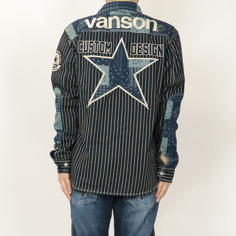 VANSON】刺繍デニムシャツ | アイテムから探す,トップス | lax outfitters