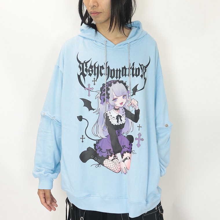 PSYCHONATION】『寝田ルネコラボ』デビルイラストBIGシルエット